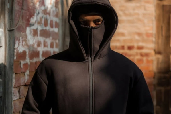Balaclava Hoodie - Ninja Mask Hoodie for Streetwear Style | Dravix Clothing