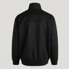 Black CNY Jacket with Traditional Knot Design High- Density Chinese New Year Streetwear